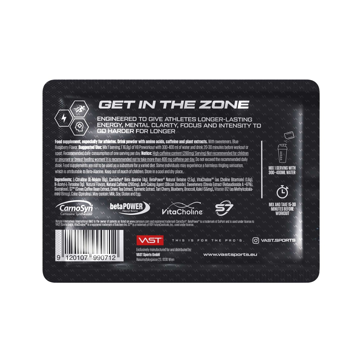 V8 Total Energy - Sample (1 serving)