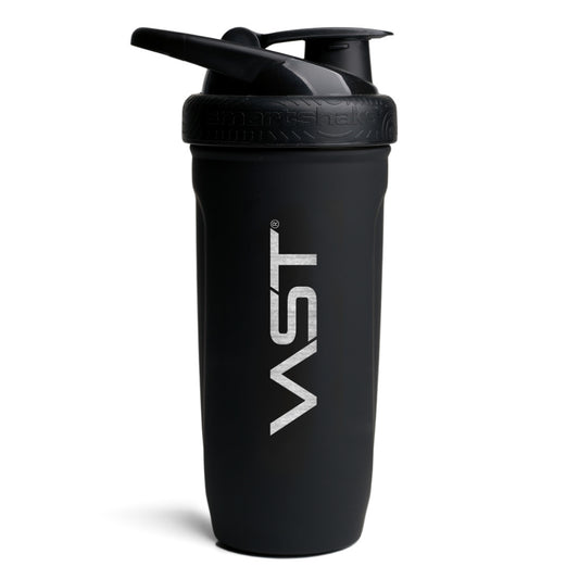 SmartshakeÂź Stainless Steel Shaker - VAST BLACK EDITION 900ml