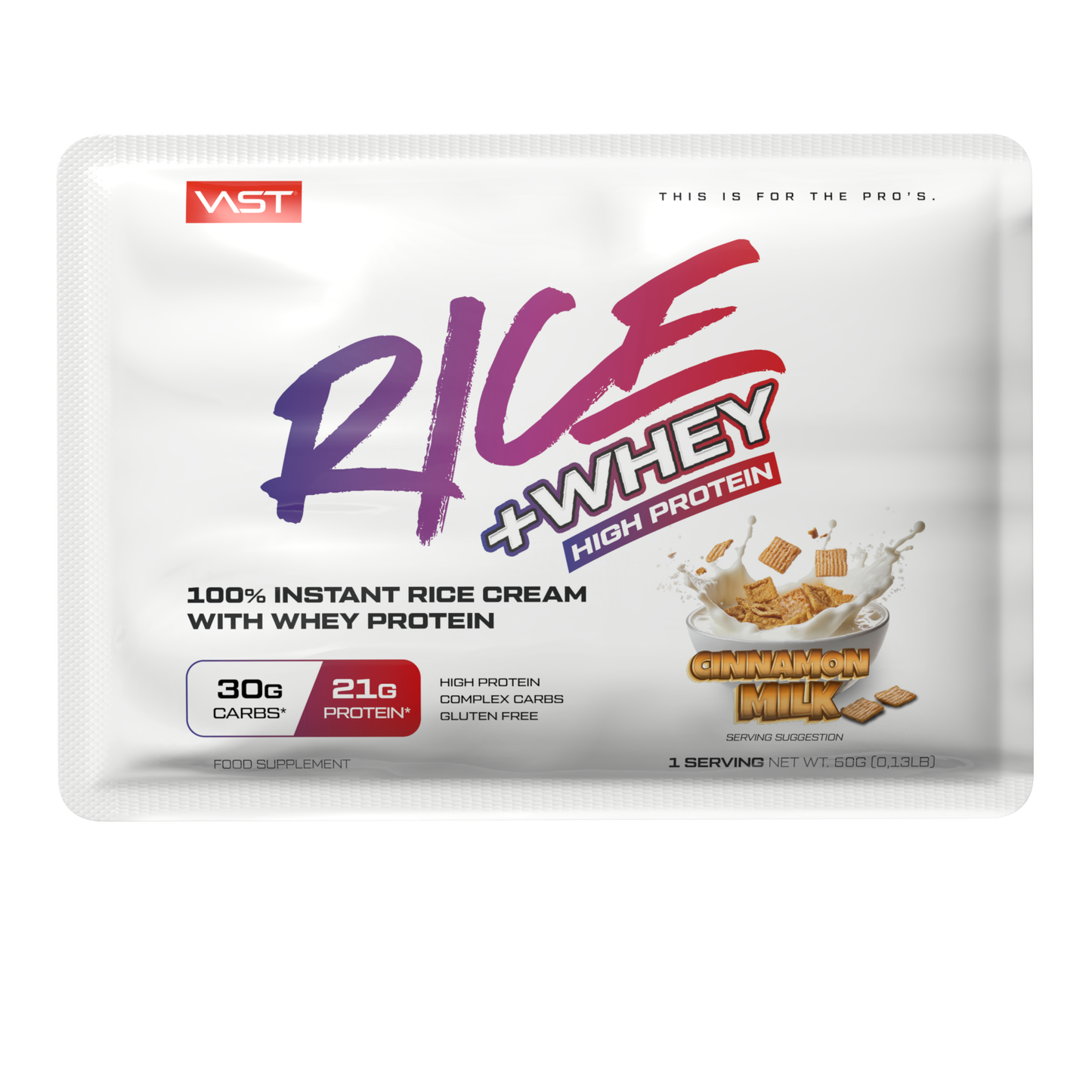 VAST RICE + WHEY To-Go Box